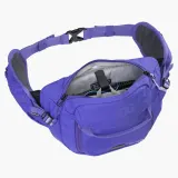 Поясная сумка Evoc Hip Pack 3, Объём 3 л, цвет фиолетовый / Объём 3 л, цвет серо-жемчужный — фото 4