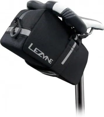 Сумка велосипедная подседельная Lezyne Road Caddy, Объём 1,5 л, цвет бело-чёрный