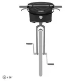 Корзина велосипедная на руль Ortlieb Up-Town City, Объём 17,5 л, цвет чёрный / Объём 17,5 л, цвет синий / Объём 17,5 л, цвет красный — фото 5