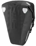 Сумка велосипедная подседельная Ortlieb Saddle Bag Two, Объём 1,6 л, цвет чёрный / Объём 4,1 л, цвет неоновый — фото 2