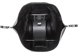 Сумка велосипедная подседельная Ortlieb Saddle Bag Two, Объём 1,6 л, цвет чёрный / Объём 4,1 л, цвет неоновый — фото 4