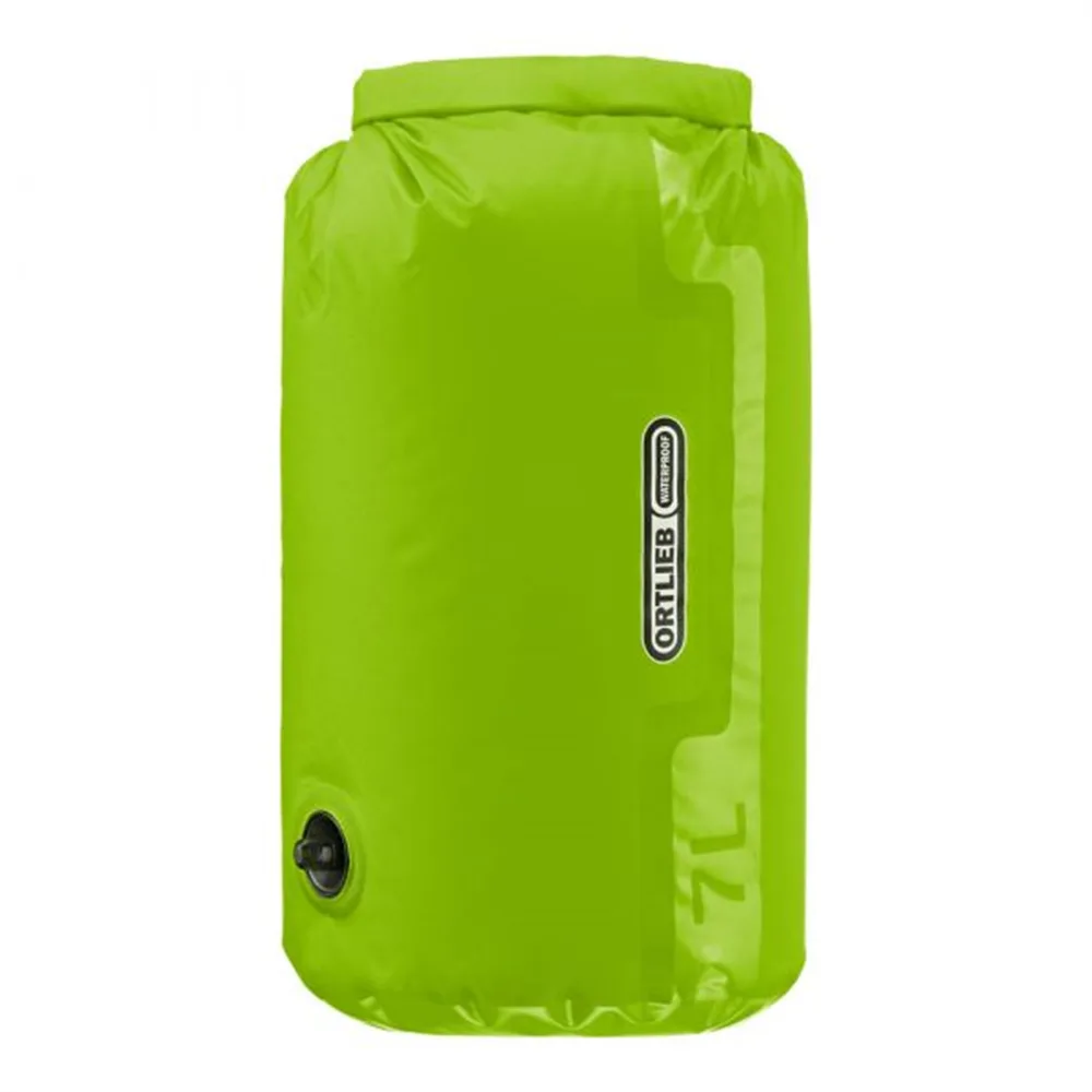 Мешок Ortlieb Dry Bag PS10 Valve, Объём 7 л, цвет лаймовый / Объём 7 л, цвет чёрный / Объём 22 л, цвет оранжево-персиковый