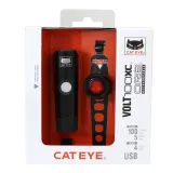 Комплект велосипедных фонарей CatEye VOLT100XC / SL-LD160RC ORB — фото 2