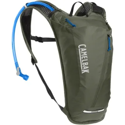 Рюкзак велосипедный с питьевой системой Camelbak Rogue Light, Объём 7 л, цвет чёрно-оливковый
