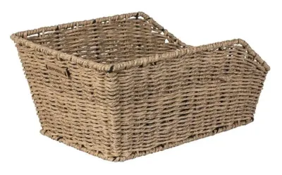 Велосипедная корзина на багажник Basil Cento Rattan Look