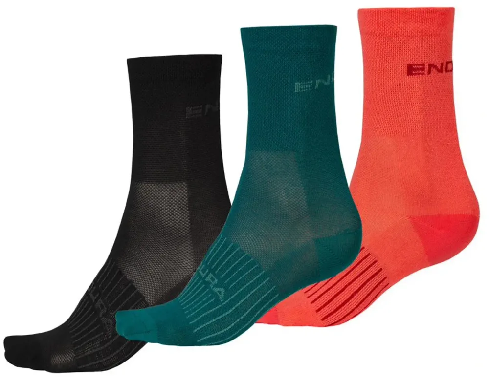 Носки Endura Coolmax Race Wms 3-pak