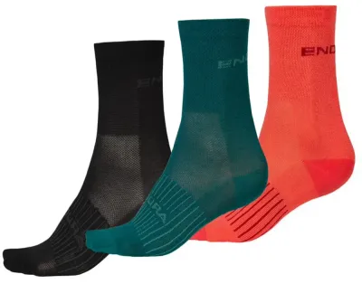 Носки Endura Coolmax Race Wms 3-pak
