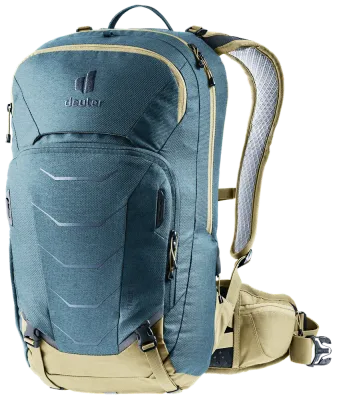 Рюкзак велосипедный Deuter Attack 16, Объём 16 л, цвет сине-песочный