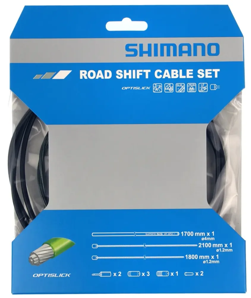 Комплект тросов и рубашек переключения Shimano Optislik