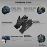 Перчатки длинные GripGrab Ride Waterproof Winter — фото 5