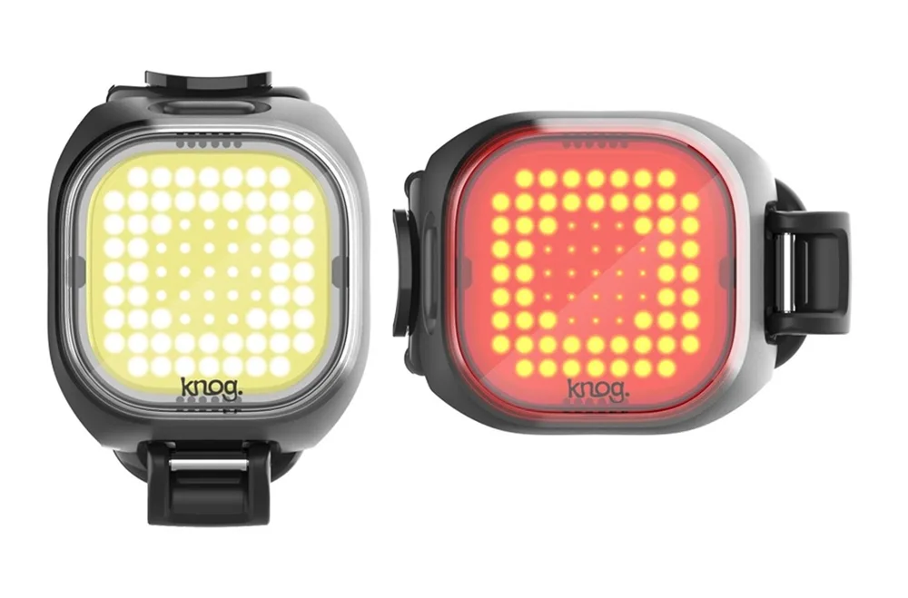 Комплект велосипедных фонарей Knog Blinder Mini Square Twinpack
