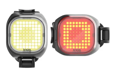 Комплект велосипедных фонарей Knog Blinder Mini Square Twinpack