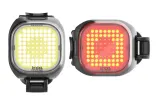 Комплект велосипедных фонарей Knog Blinder Mini Square Twinpack — фото 1