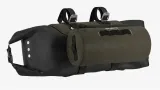 Сумка на руль Brooks Scape Handlebar Roll, Объём 9 л, 10 л, 11 л, цвет чёрно-зелёный / Объём 9 л, 10 л, 11 л, цвет чёрный — фото 6