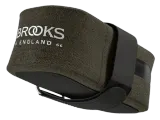 Сумка велосипедная подседельная Brooks Scape Pocket, Объём 0,7 л, цвет зелёный / Объём 0,7 л, цвет чёрный — фото 1