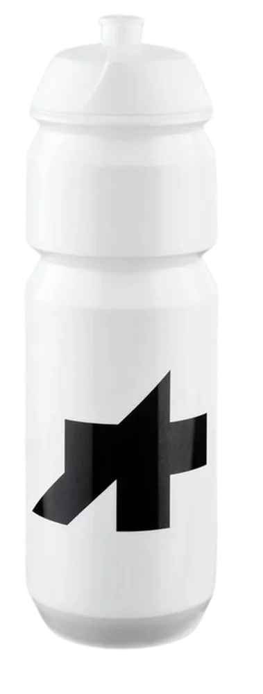 Фляга велосипедная ASSOS Signature Water Bottle, Объём 500 мл, цвет бело-графитовый / Объём 500 мл, цвет чёрно-жемчужный / Объём 750 мл, цвет бело-чёрный