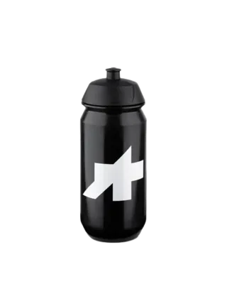 Фляга велосипедная ASSOS Signature Water Bottle, Объём 500 мл, цвет чёрно-жемчужный
