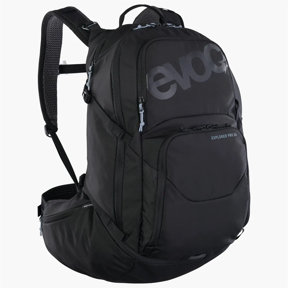Рюкзак велосипедный Evoc Explorer Pro 26, Объём 26 л, цвет чёрный / Объём 26 л, цвет стальной / Объём 26 л, цвет красный