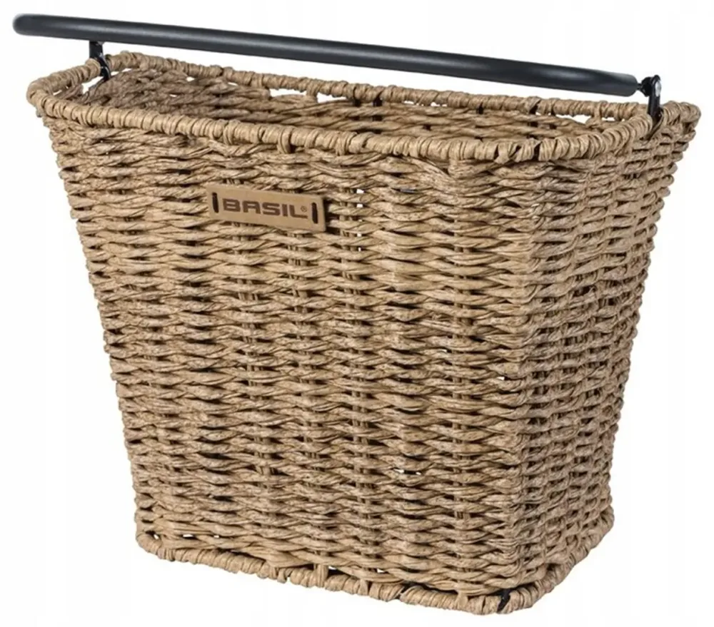 Велосипедная корзина на руль Basil Bremen Rattan Look KF