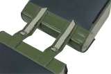 Велосумки Basil Urban Load Double Bag, Объём 53 л, цвет зелёный / Объём 53 л, цвет кирпичный / Объём 53 л, цвет бело-чёрный — фото 3