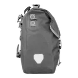Сумка велосипедная на багажник Ortlieb Commuter-Bag Two Urban QL2.1, Объём 20 л, цвет серый / Объём 20 л, цвет тёмно-синий — фото 3