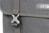Сумка велосипедная на багажник Ortlieb Commuter-Bag Two Urban QL2.1, Объём 20 л, цвет серый / Объём 20 л, цвет тёмно-синий — фото 5
