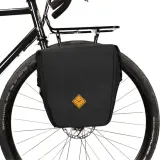 Велосумка Restrap Expedition Pannier, Объём 13 л, цвет чёрный / Объём 22 л, цвет оливковый — фото 6