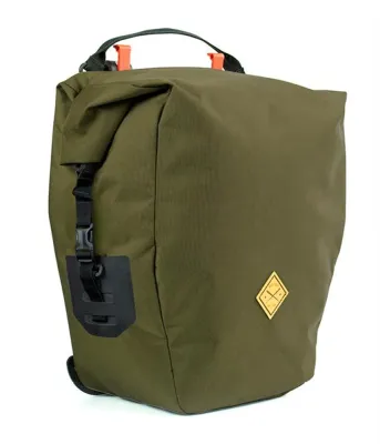 Велосумка Restrap Expedition Pannier, Объём 22 л, цвет оливковый