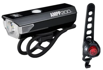 Комплект велосипедных фонарей CatEye HL-EL042RC AMPP 200 / SL-LD160RC-R ORB