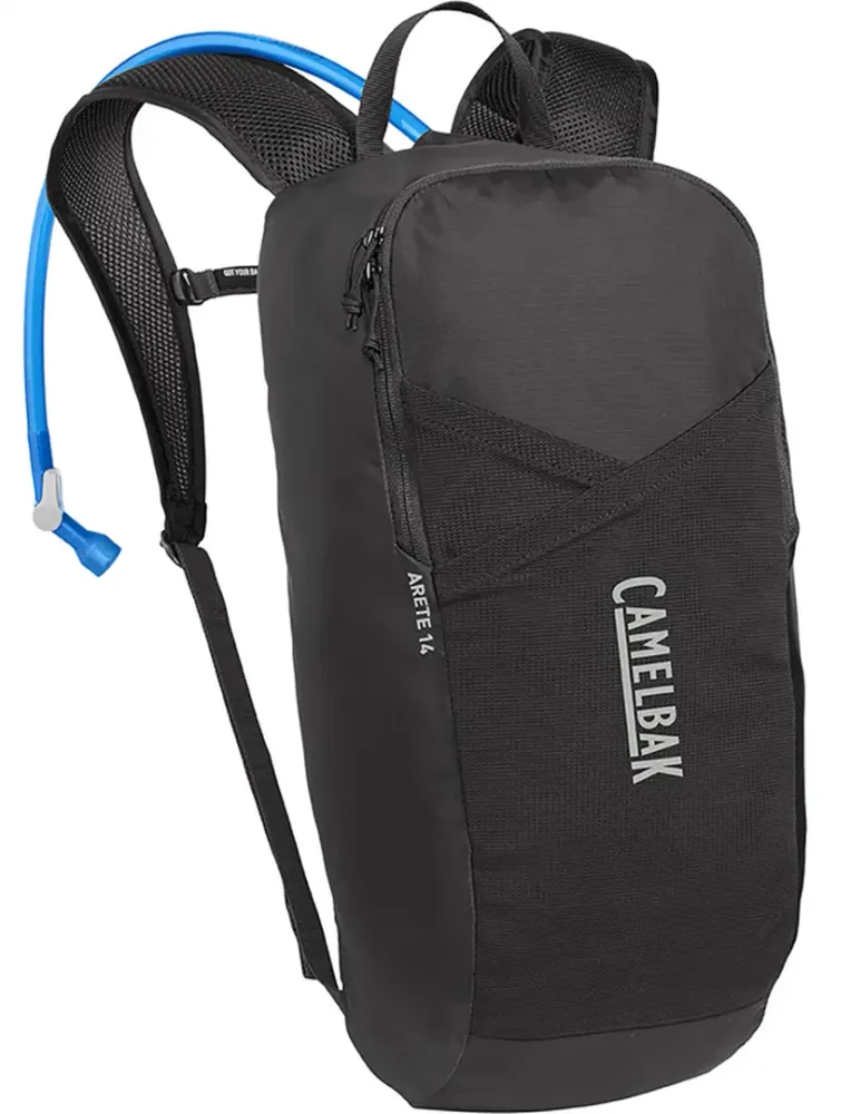 Рюкзак велосипедный с питьевой системой Camelbak Arete 14, Объём 14 л, цвет чёрный / Объём 14 л, цвет сине-серебристый / Объём 14 л, цвет платиновый / Объём 14 л, цвет бежевый