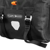Сумка на руль Ortlieb Handlebar Pack QR, Объём 11 л, цвет чёрно-оранжевый / Объём 11 л, цвет коричневый — фото 3
