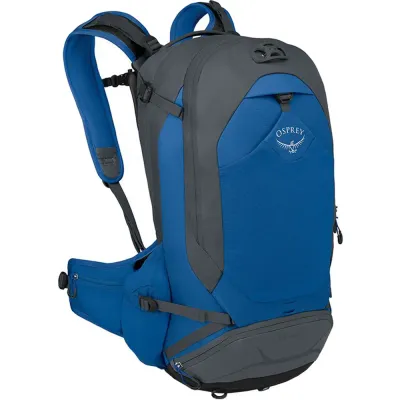 Рюкзак велосипедный Osprey Escapist 25, Размер M-L, объём 25 л, цвет сине-серый