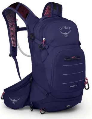 Рюкзак велосипедный с питьевой системой Osprey Raven 14, Объём 14 л, цвет тёмно-синий