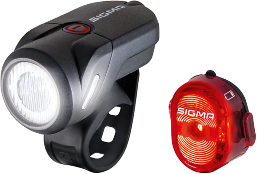Комплект велосипедных фонарей Sigma Aura 35 + Nugget II