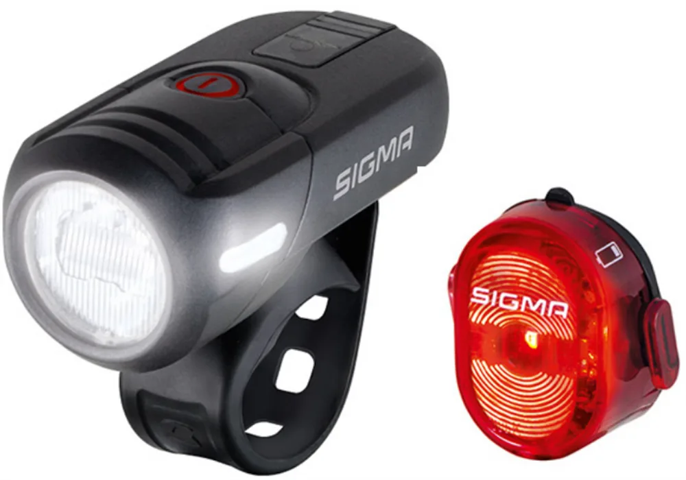 Комплект велосипедных фонарей Sigma Aura 45 + Nugget II