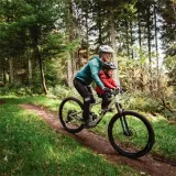 Седло на раму с рулём Kids Ride Shotgun Child Bike Seat + Handlebars Combo — фото 6