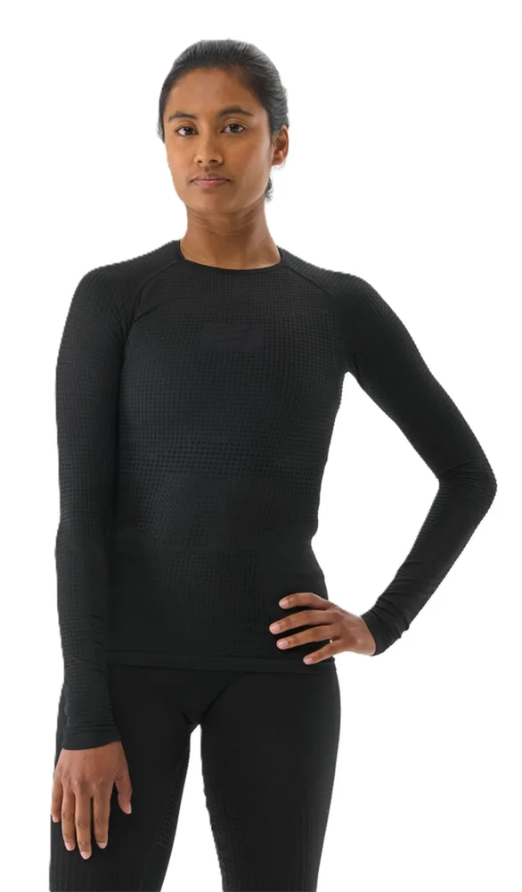 Термофутболка женская с длинным рукавом Compressport On/Off Base Layer