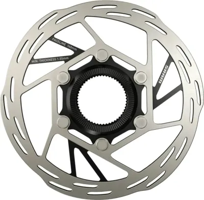 Тормозной ротор Sram Paceline, Размер 140 мм, цвет чёрно-серебристый, вес 137 г