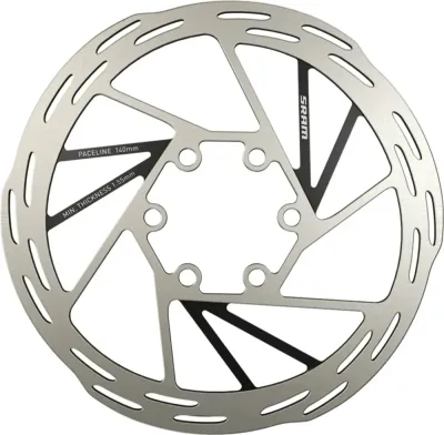 Тормозной ротор Sram Paceline, Размер 140 мм, цвет чёрно-серебристый, вес 90 г