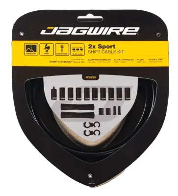 Комплект тросов и рубашек переключения Jagwire 2x Sport Shift Kit