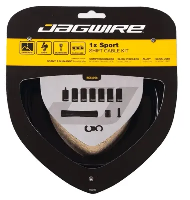 Комплект тросов и рубашек переключателя Jagwire 1x Sport Shift Kit