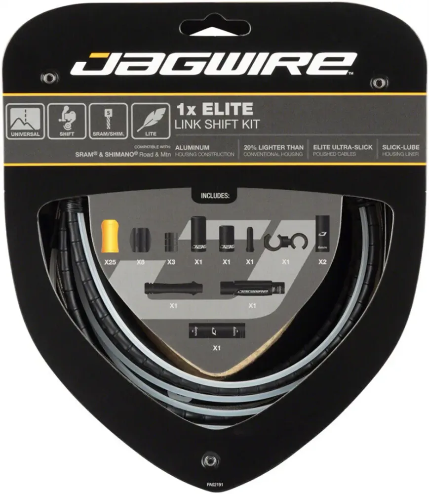 Комплект тросов и рубашек переключателя Jagwire 1x Elite