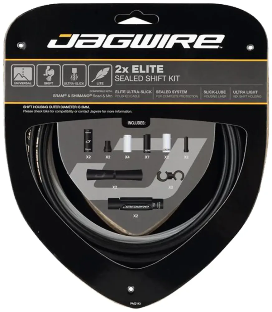 Комплект тросов и рубашек переключения Jagwire 2x Elite Sealed