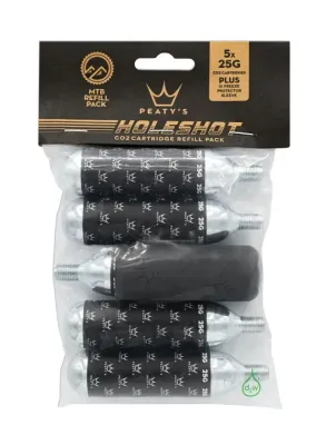 Баллончики CO2 Peaty's Holeshot CO2 Refill Pack MTB