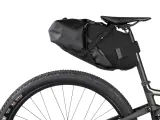 Подседельная сумка Topeak BackLoader X, Объём 10 л, цвет чёрный / Объём 15 л, цвет чёрно-зелёный — фото 4