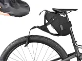Подседельная сумка Topeak BackLoader X, Объём 10 л, цвет чёрный / Объём 15 л, цвет чёрно-зелёный — фото 5