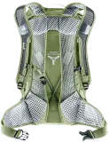 Рюкзак велосипедный Deuter Race Air 14 + 3, Объём 17 л, цвет зелёный / Объём 17 л, цвет бежевый — фото 2