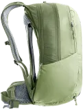 Рюкзак велосипедный Deuter Race Air 14 + 3, Объём 17 л, цвет зелёный / Объём 17 л, цвет бежевый — фото 3