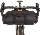 Сумка на руль Restrap Bar Bag, Объём 17 л, цвет чёрный / Объём 17 л, цвет чёрно-оранжевый — фото 2