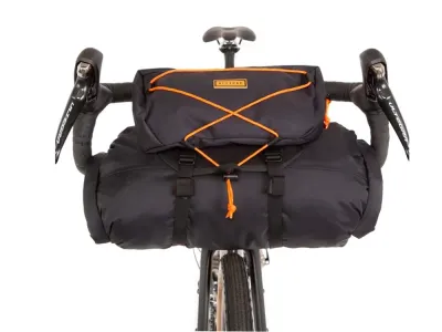 Сумка на руль Restrap Bar Bag, Объём 17 л, цвет чёрно-оранжевый